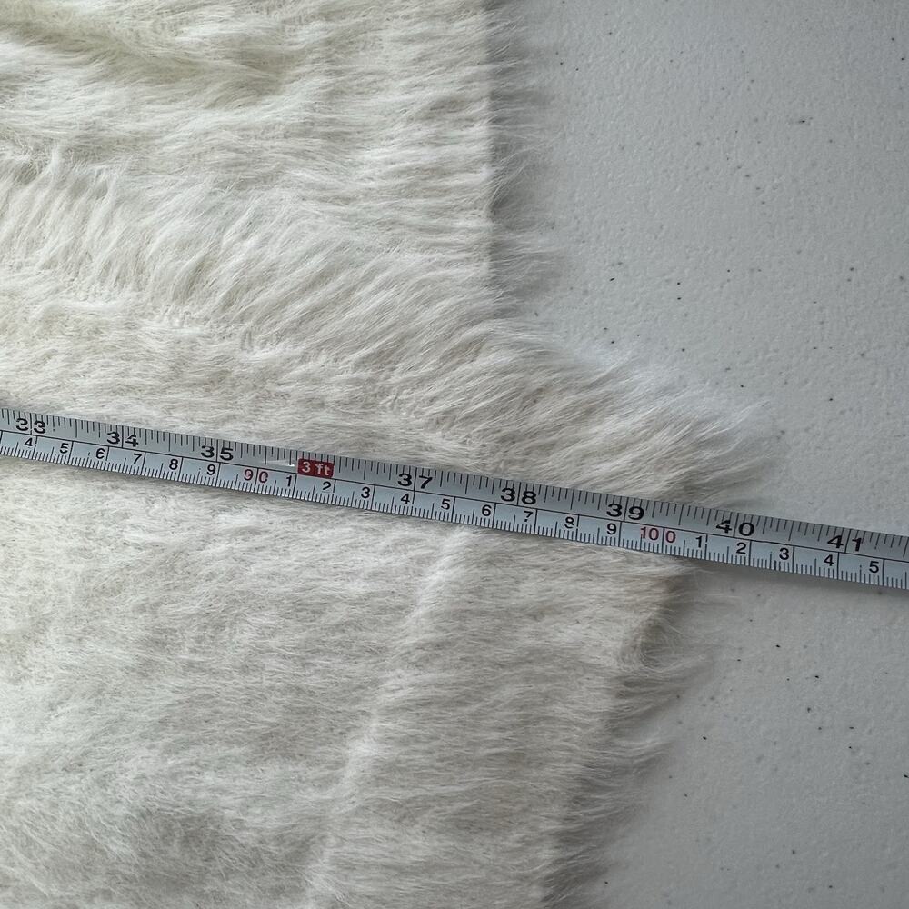 Anthroplogie Bella Dahl oversized Fuzzy Longline Cardigan Sweater Sz M Pockets - Picture 12 of 12